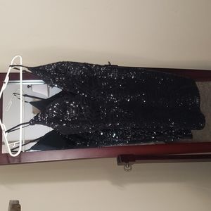 Black Sequence Dress